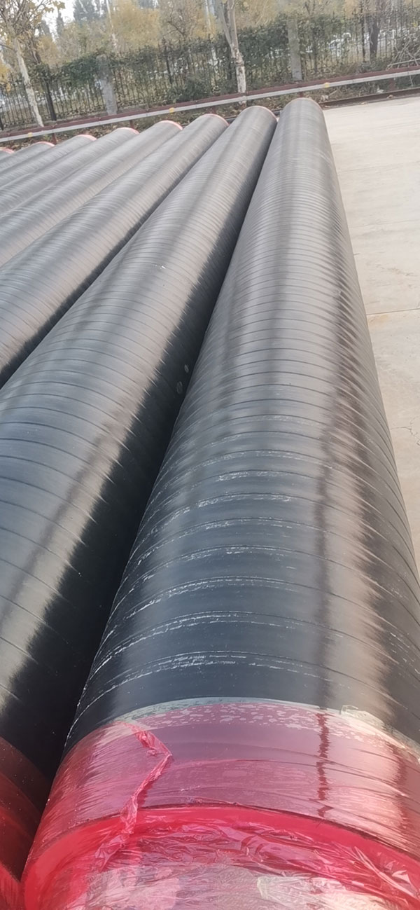 聚氨酯喷涂聚乙烯缠绕预制直埋保温管