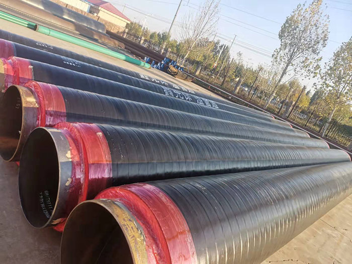 聚氨酯喷涂缠绕保温管加工