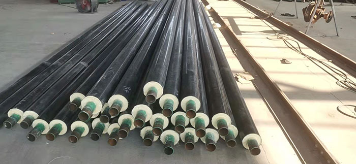 聚乙烯塑料外护聚氨酯泡沫预制直埋保温管